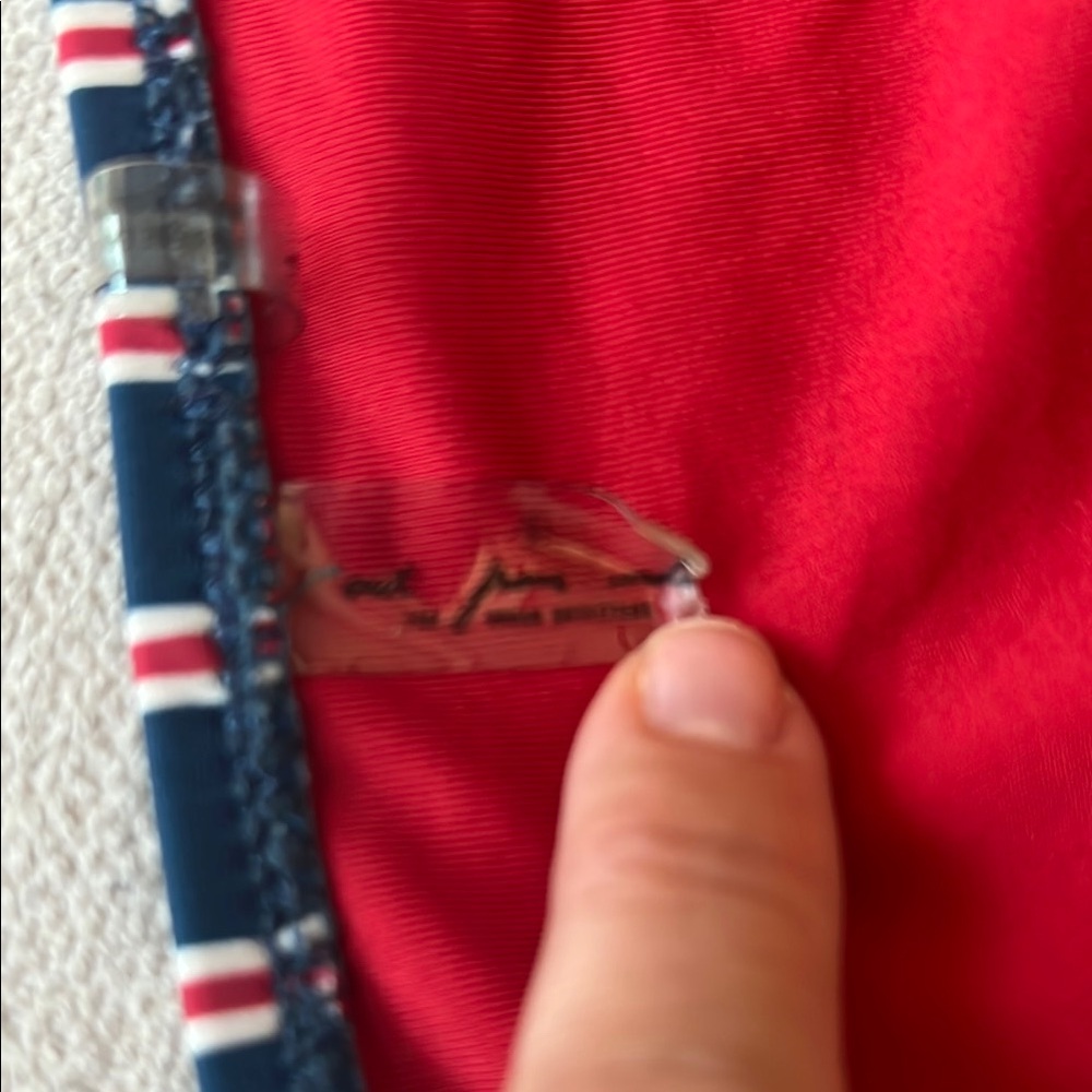 Urban Outfitters Navy and Red Striped Bikini - Picture 3 of 6